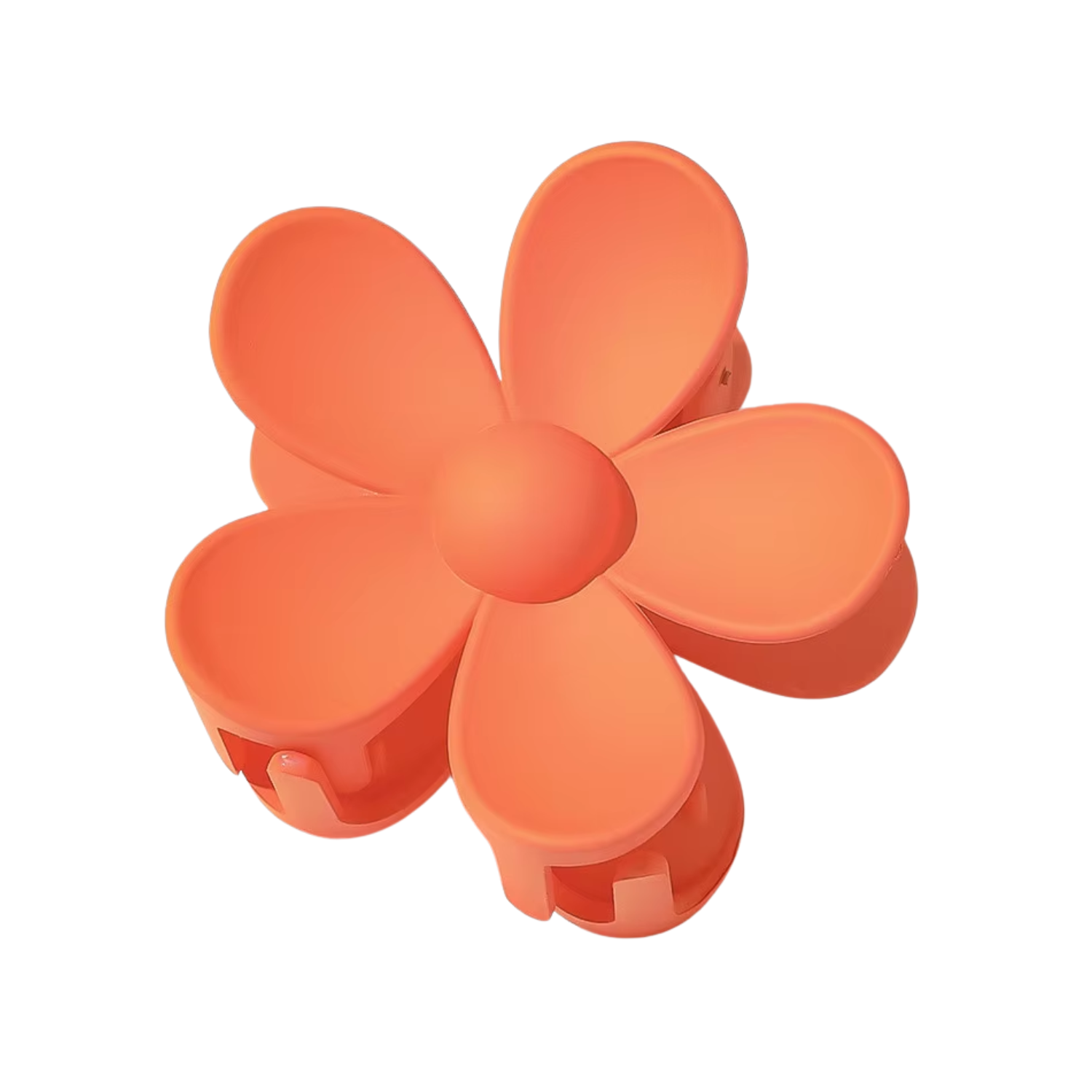 Stylish Matte Flower Claw Clip - Gummia